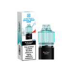 bulk wholesale Crystal Prime Aura Bar 10k Replacement Pods Box of 5 - Blue Razz Cherry