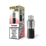bulk wholesale Crystal Pro CP 10k Replacement Pods Box of 5 - Fruit Bomb
