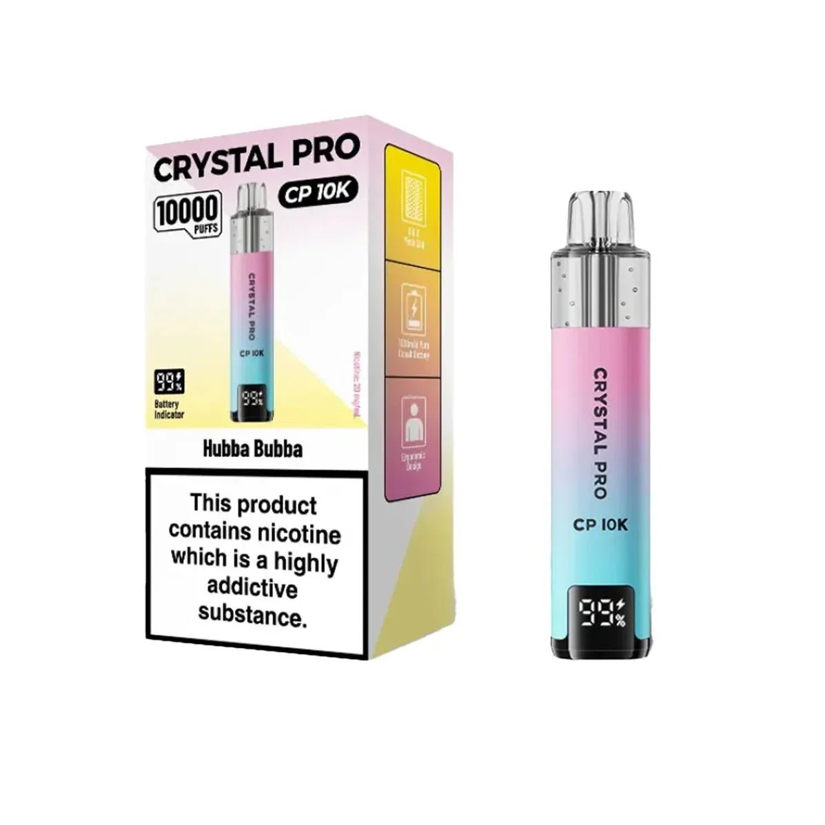 bulk wholesale Crystal Pro CP10000 Prefilled Pod Kit Box of 5 - Fruit Bomb