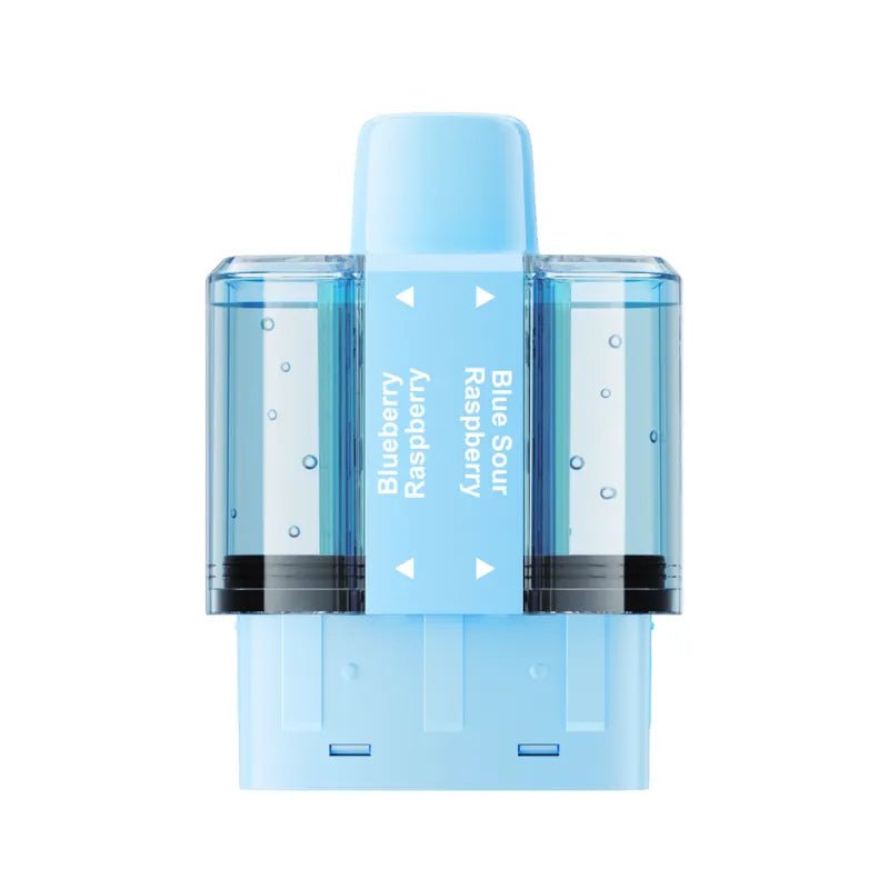 bulk wholesale Crystal Pro Switch 30k Replacement Pods Box of 5 - Blueberry Raspberry / Blue Sour Raspberry