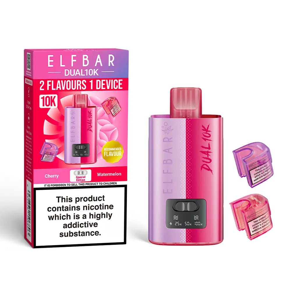 bulk wholesale Elf Bar Dual 10K Vape Kit Pack of 5 - Special Edition