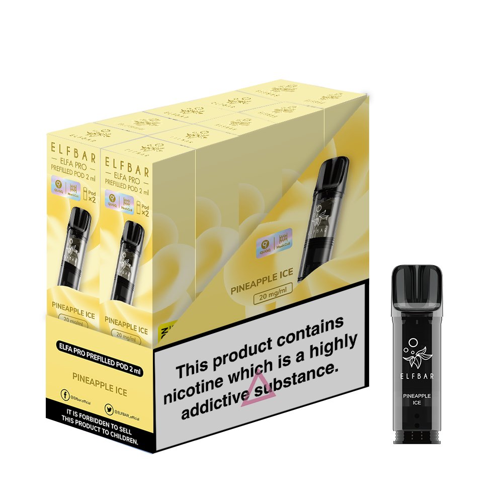 bulk wholesale Elf Bar Elfa Pro Pods For Replacement - 2pack - Pineapple Ice