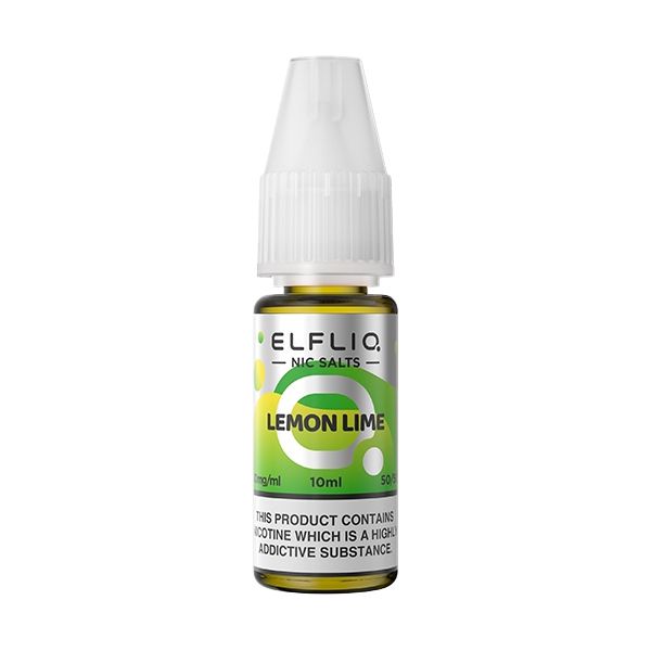 bulk wholesale ELF BAR - ELFLIQ - LEMON LIME - 10ML NIC SALT - 10mg