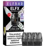 bulk wholesale Elf Bar ELFX Empty Replacement Pods - Pack of 3 - 0.6 ohm