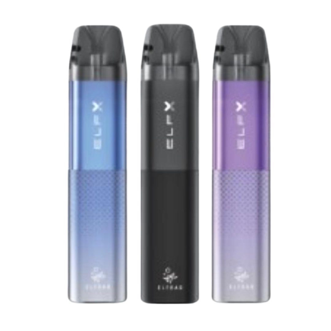 bulk wholesale Elf Bar Elfx Refillable Pod Vape Kit - Silver