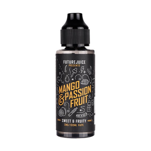 bulk wholesale Future Juice E - Liquid 100ml Shortfill - Mango Passionfruit