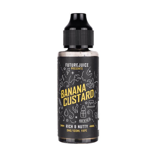 bulk wholesale Future Juice E - Liquid 100ml Shortfill - Banana Custard