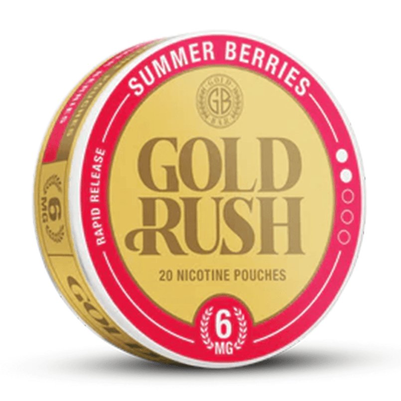 bulk wholesale Gold Bar Gold Rush Nicotine Pouches Pack of 10 - Summer Berries