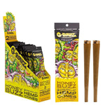 bulk wholesale G.ROLLZ Pre - Rolled Hemp Cones - Pack of 12 - Huney Buzz