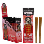 bulk wholesale G.ROLLZ Pre - Rolled Hemp Cones - Pack of 12 - Strawberry Pop