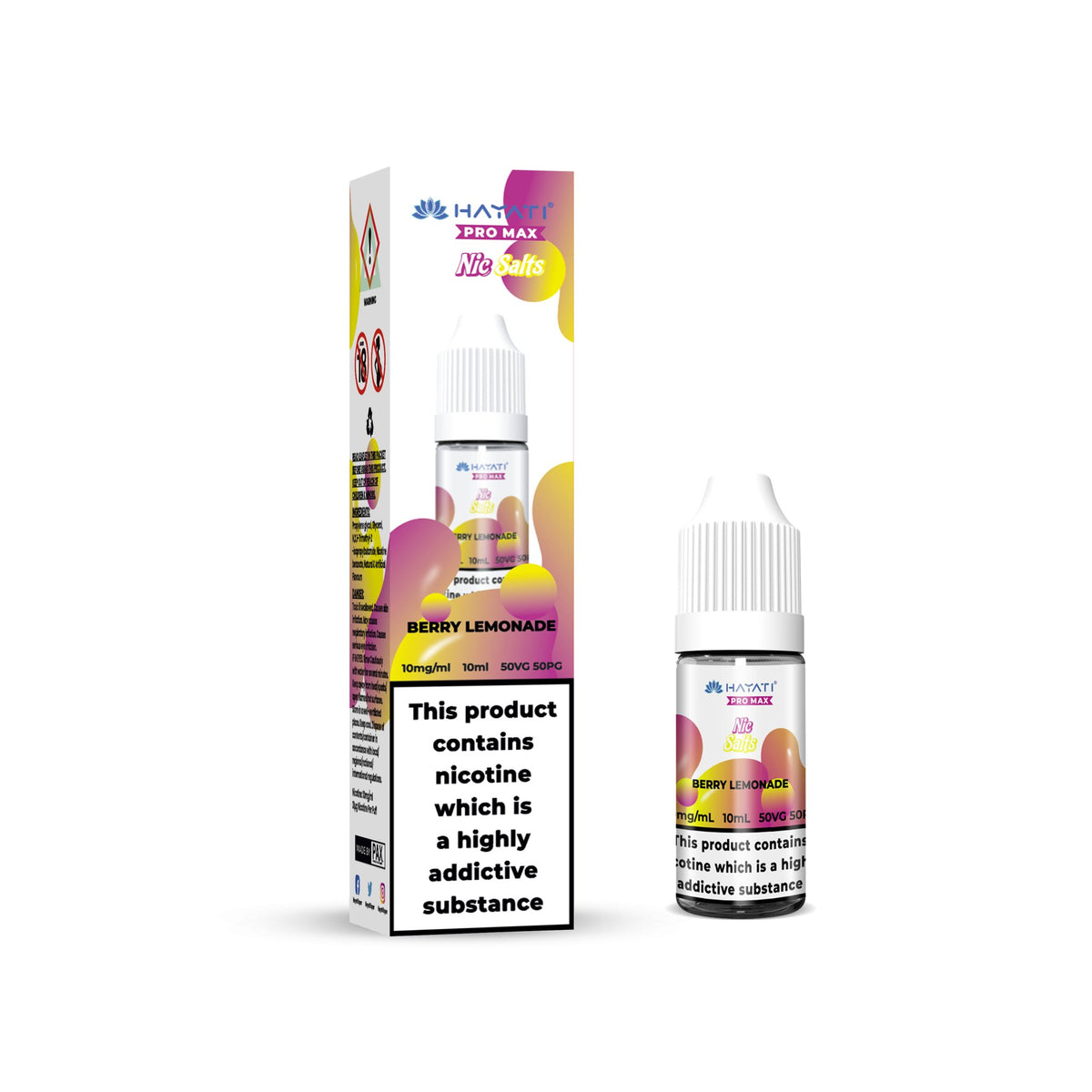 bulk wholesale Hayati Pro Max Nic Salt 10ml E - liquids - (BOX OF 10) - Berry Lemonade