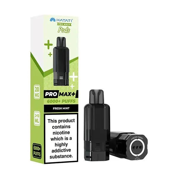 bulk wholesale Hayati Pro Max Plus 6000 Prefilled Pods Box of 5 - Fresh Mint