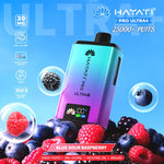 bulk wholesale Hayati Pro Ultra Plus 25000 Starter Vape Kit Box of 5 - Blackcurrant Cotton K / Blue Raspberry