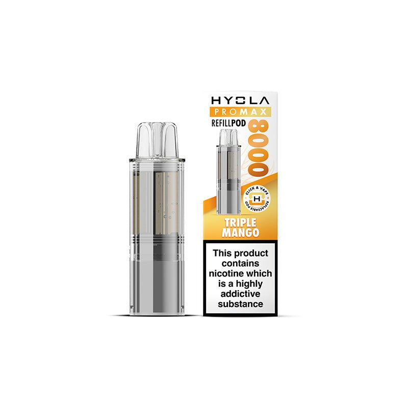 bulk wholesale Hyola Pro Max 8000 Replacement Pods Pack of 5 - Triple Mango
