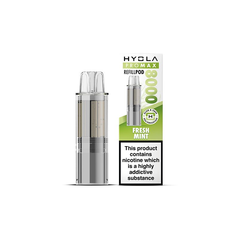 bulk wholesale Hyola Pro Max 8000 Replacement Pods Pack of 5 - Fresh Mint