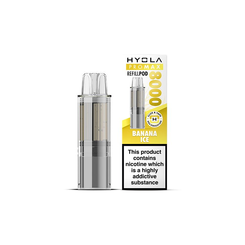 bulk wholesale Hyola Pro Max 8000 Replacement Pods Pack of 5 - Banana Ice
