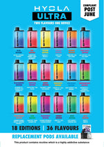 bulk wholesale Hyola Ultra 30k Prefilled Pod Vape Kit Box of 5 - Yellow Edition