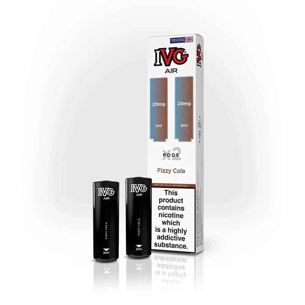 bulk wholesale IVG 2400 Air Prefilled Pods (Box of 10 ) - Fizzy Cola
