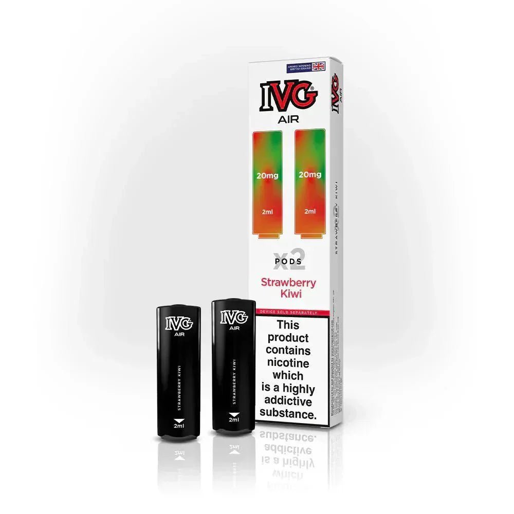 bulk wholesale IVG 2400 Air Prefilled Pods (Box of 10 ) - Strawberry Kiwi
