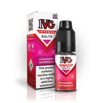 bulk wholesale IVG Intense Nic Salts 10ml E - Liquid Box of 10 - Strawberry Watermelon