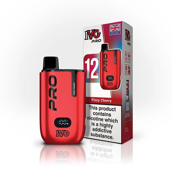 bulk wholesale IVG Pro 10000 Starter Kit Pack of 5 - Fizzy Cherry