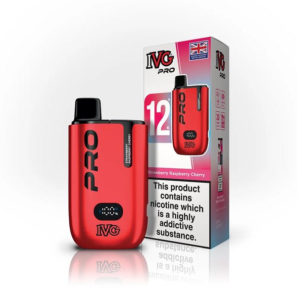 bulk wholesale IVG Pro 10000 Starter Kit Pack of 5 - Strawberry Raspberry Cherry Ice