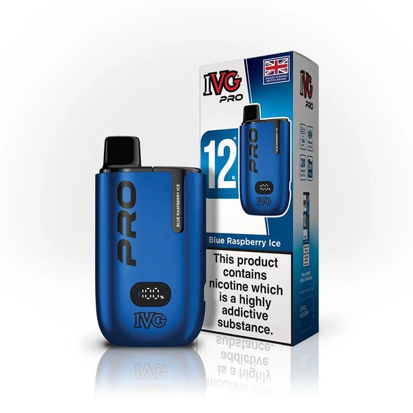 bulk wholesale IVG Pro 10000 Starter Kit Pack of 5 - Blue Raspberry Ice