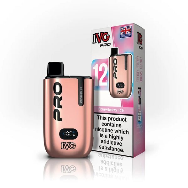 bulk wholesale IVG Pro 10000 Starter Kit Pack of 5 - Strawberry Ice