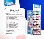 bulk wholesale Kingston Pouches With Display Stand -