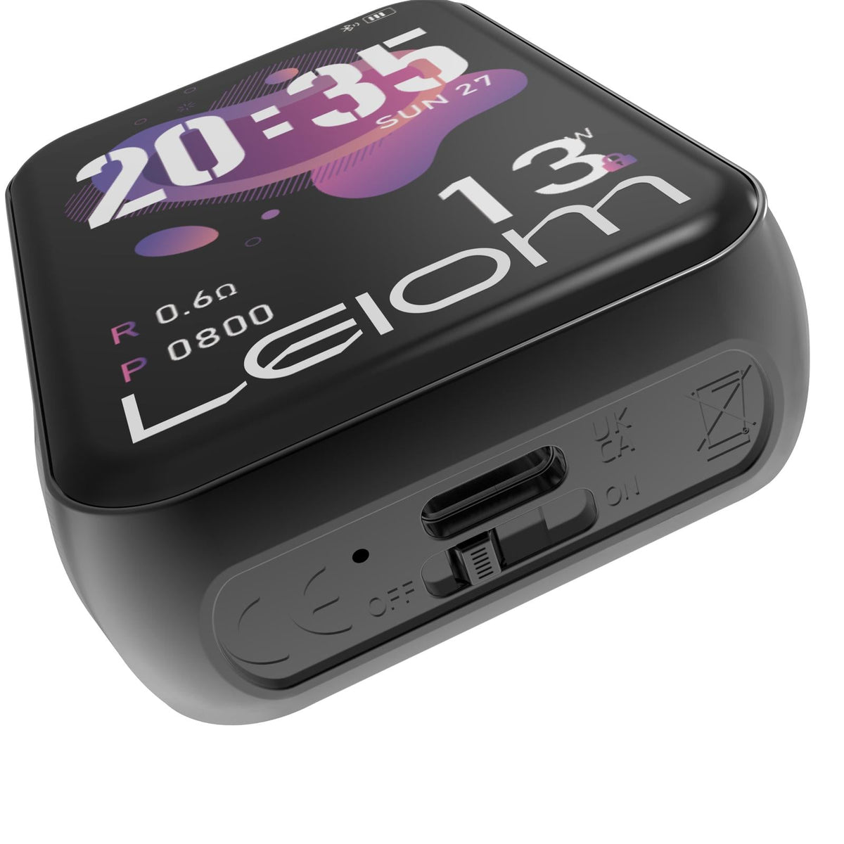 bulk wholesale LEIOM ALFA Smart Pod Kit - Silver/Grey Carbon