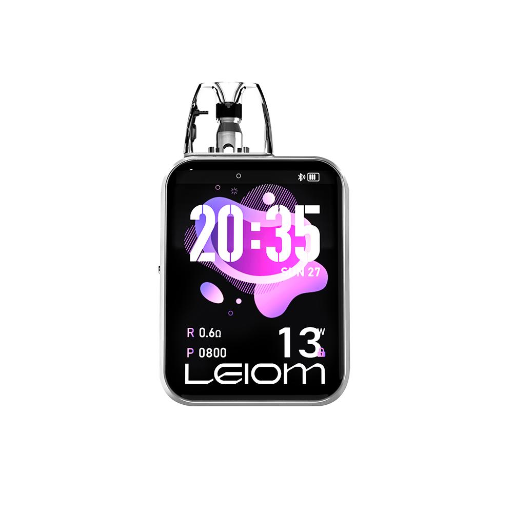 bulk wholesale LEIOM ALFA Smart Pod Kit - Silver/Grey Carbon