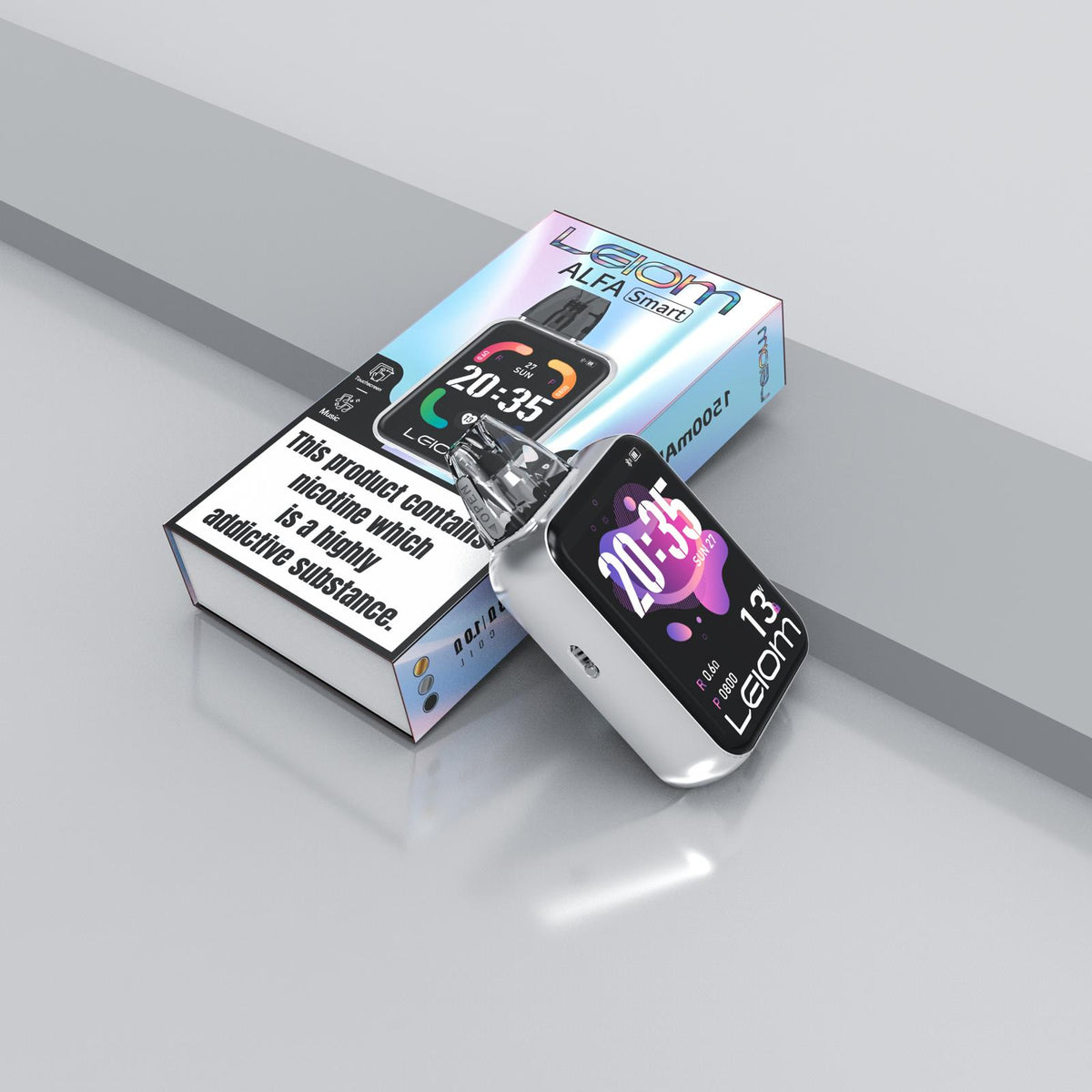 bulk wholesale LEIOM ALFA Smart Pod Kit - Black/Blue Marble