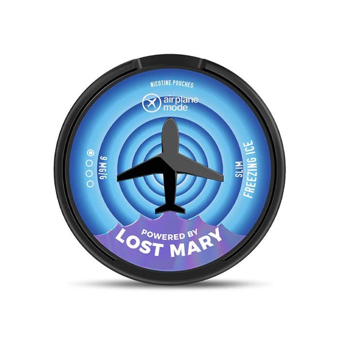 bulk wholesale Lost Mary Airplane Mode Nicotine Pouches Pack of 10 - Freezing Ice