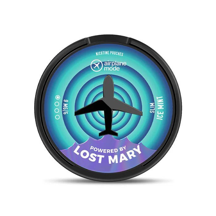 bulk wholesale Lost Mary Airplane Mode Nicotine Pouches Pack of 10 - Ice Mint