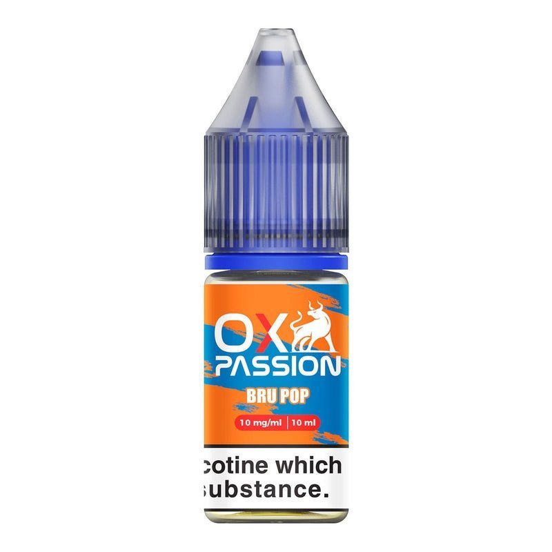 bulk wholesale Oxva OX Passion Nic Salt 10ml E - liquids - Box of 10 - Bru Pop