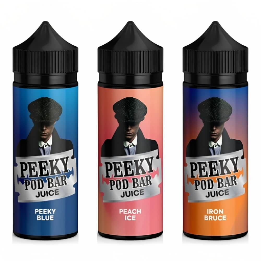 bulk wholesale Peeky Blenders Pod Bar Juice Shortfill 100ml - Blueberry Sour Raspberry
