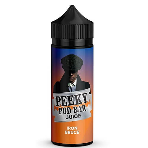bulk wholesale Peeky Blenders Pod Bar Juice Shortfill 100ml - Iron Bruce
