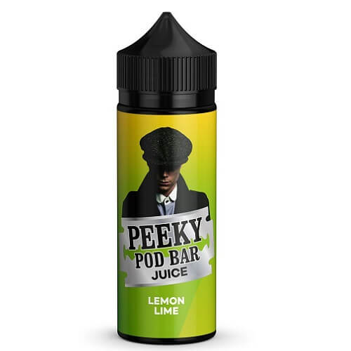 bulk wholesale Peeky Blenders Pod Bar Juice Shortfill 100ml - Lemon Lime