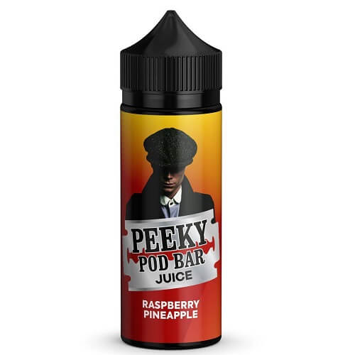 bulk wholesale Peeky Blenders Pod Bar Juice Shortfill 100ml - Raspberry Pineapple