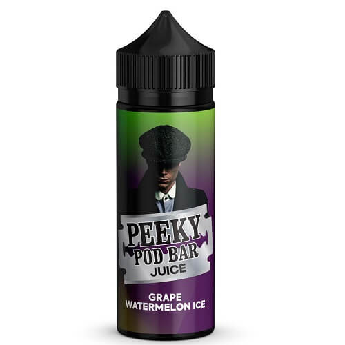 bulk wholesale Peeky Blenders Pod Bar Juice Shortfill 100ml - Grape Watermelon Ice