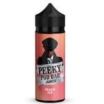 bulk wholesale Peeky Blenders Pod Bar Juice Shortfill 100ml - Peach Ice
