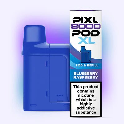 bulk wholesale Pixl 8000 Replacement Pods ( Pack of 5 ) - Blueberry Raspberry