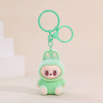 bulk wholesale Plush Toy Key Ring - Green