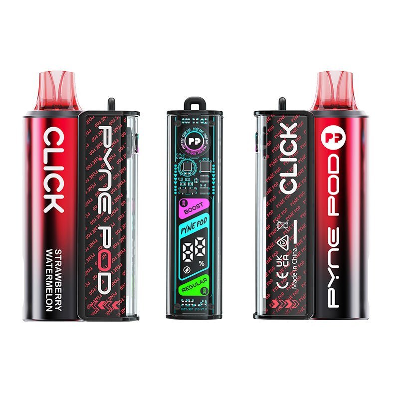 bulk wholesale Pyne Pod Click 10K Starter Kit Box of 5 - Strawberry Watermelon