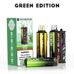 bulk wholesale Pyne Pod Click 50k Prefilled Pod Vape Kit Box of 5 - Green Edition