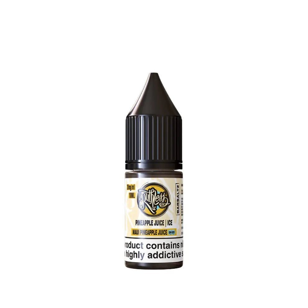 bulk wholesale Ruthless Bar Salts 10ml E - Liquid Box of 10 - Maui Pineapple Juice On Ice