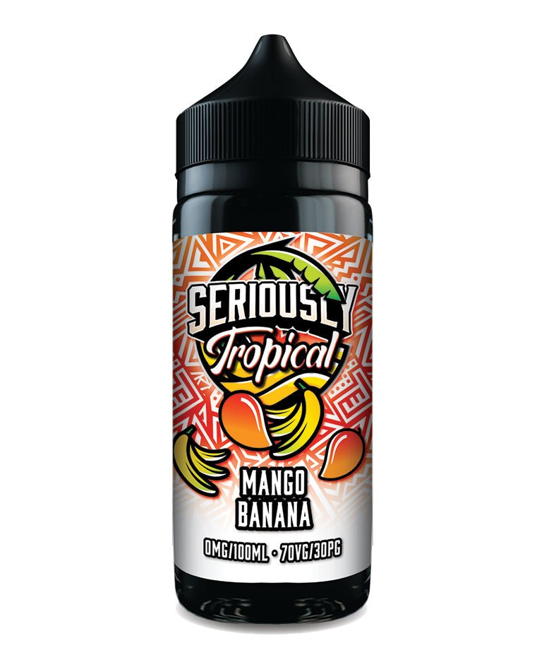 bulk wholesale Seriously Tropical E - Liquid 100ml Shortfill - Tropical Mango Banana