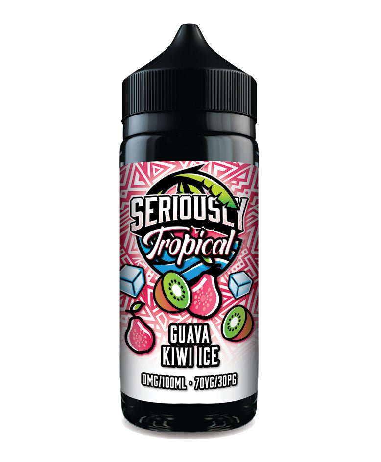 bulk wholesale Seriously Tropical E - Liquid 100ml Shortfill - Tropical Guava Kiwi Ice