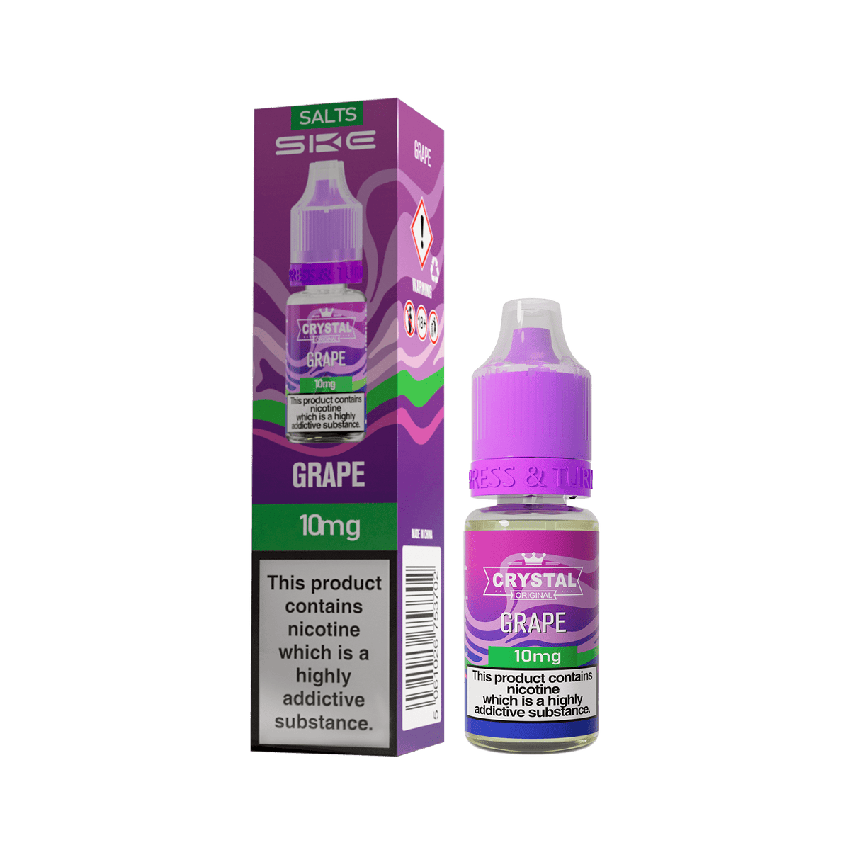 bulk wholesale Ske Crystal Original Nic Salts 10ml - Box of 10 - 10mg