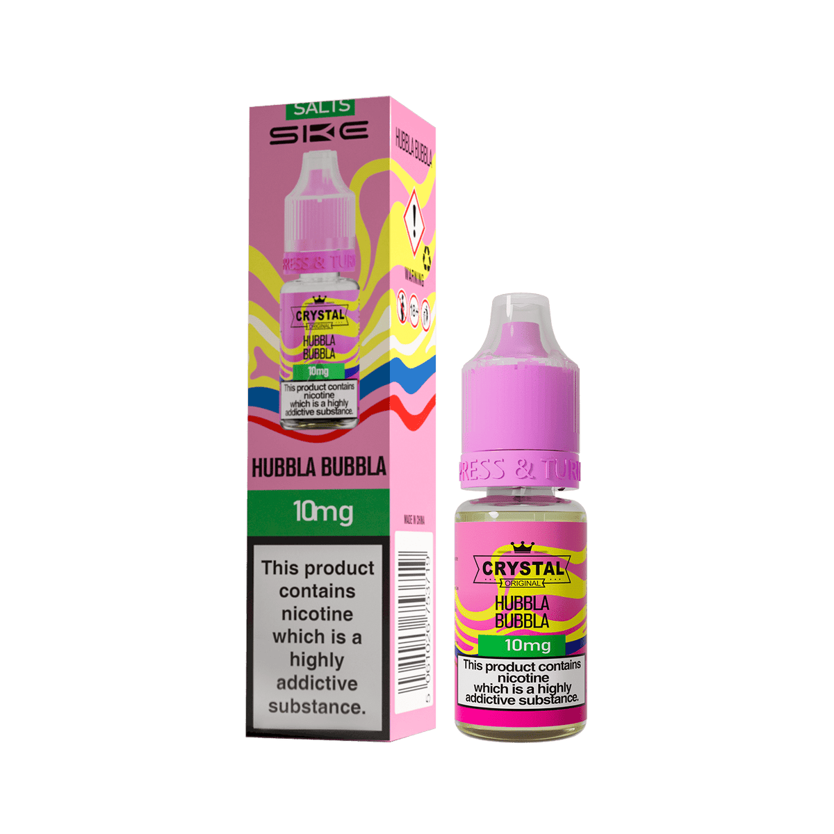 bulk wholesale Ske Crystal Original Nic Salts 10ml - Box of 10 - 10mg